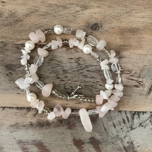 Rose quartz bracelet